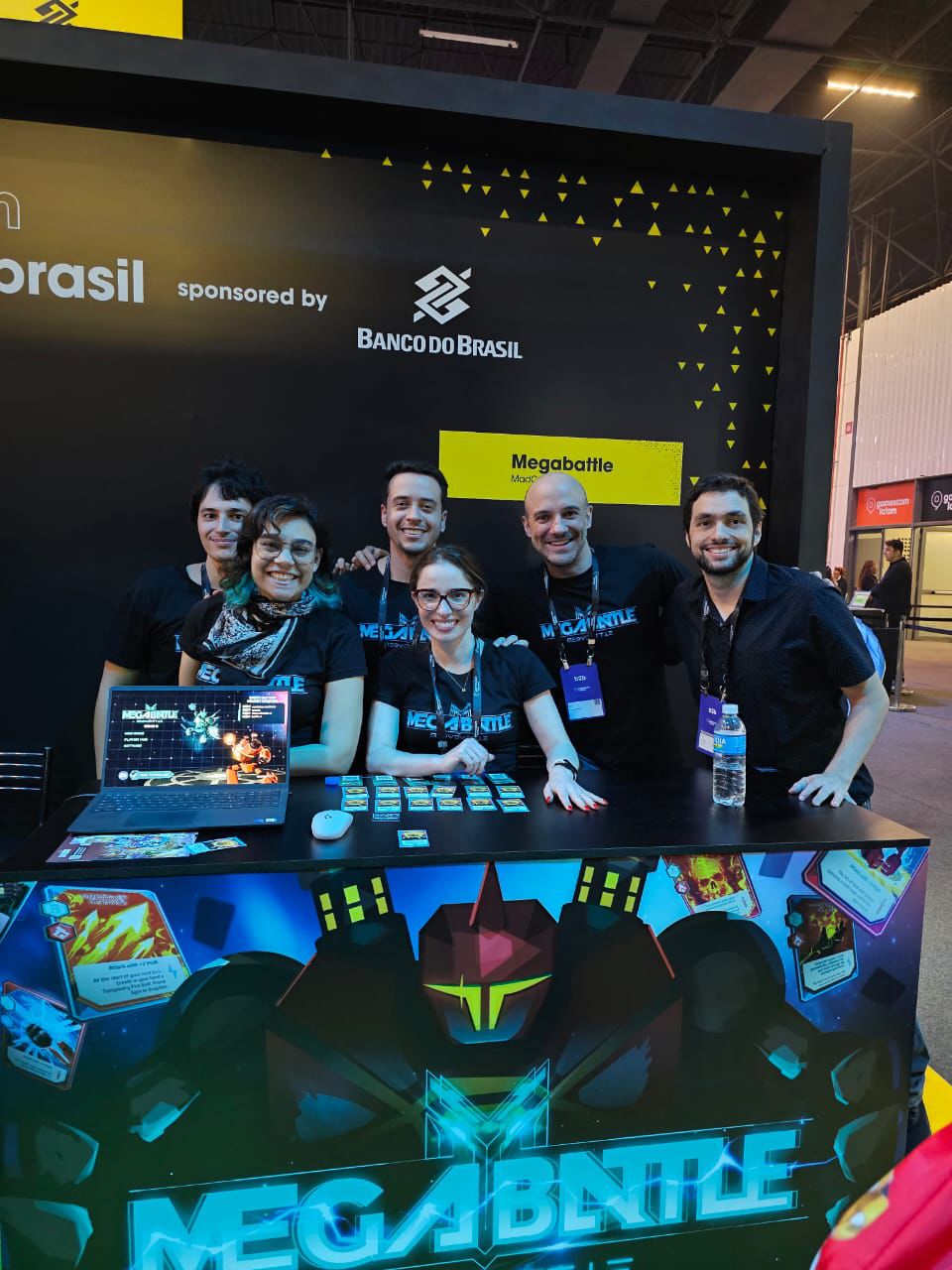 Luís Daher with Mentorias Games Brasil participants